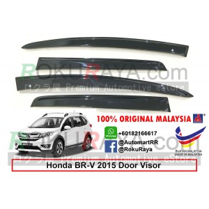 Honda BRV BR-V 2015 AG Door Visor Air Press Wind Deflector (Flat 10cm Width)